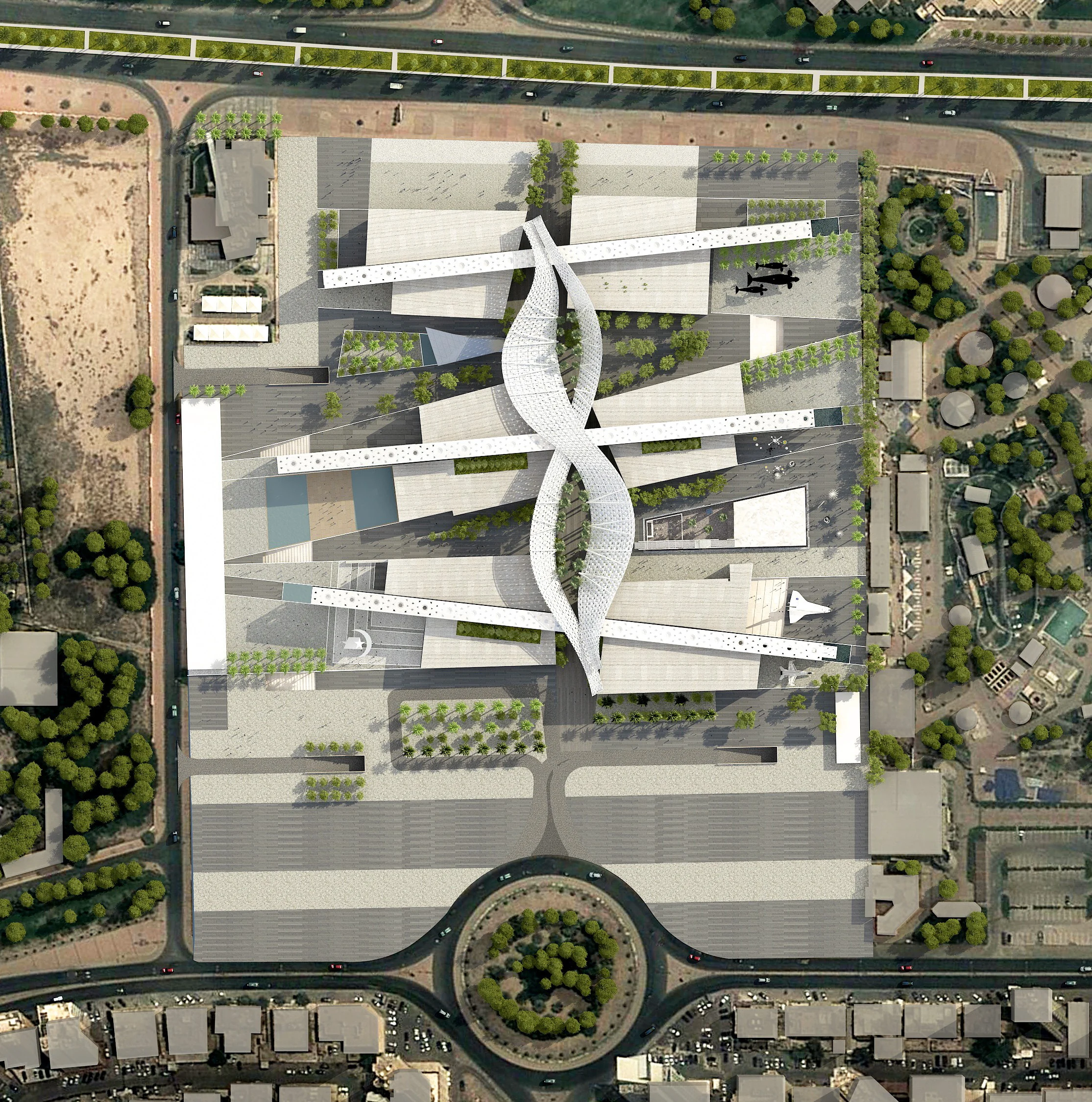 Project layout · cultural centre