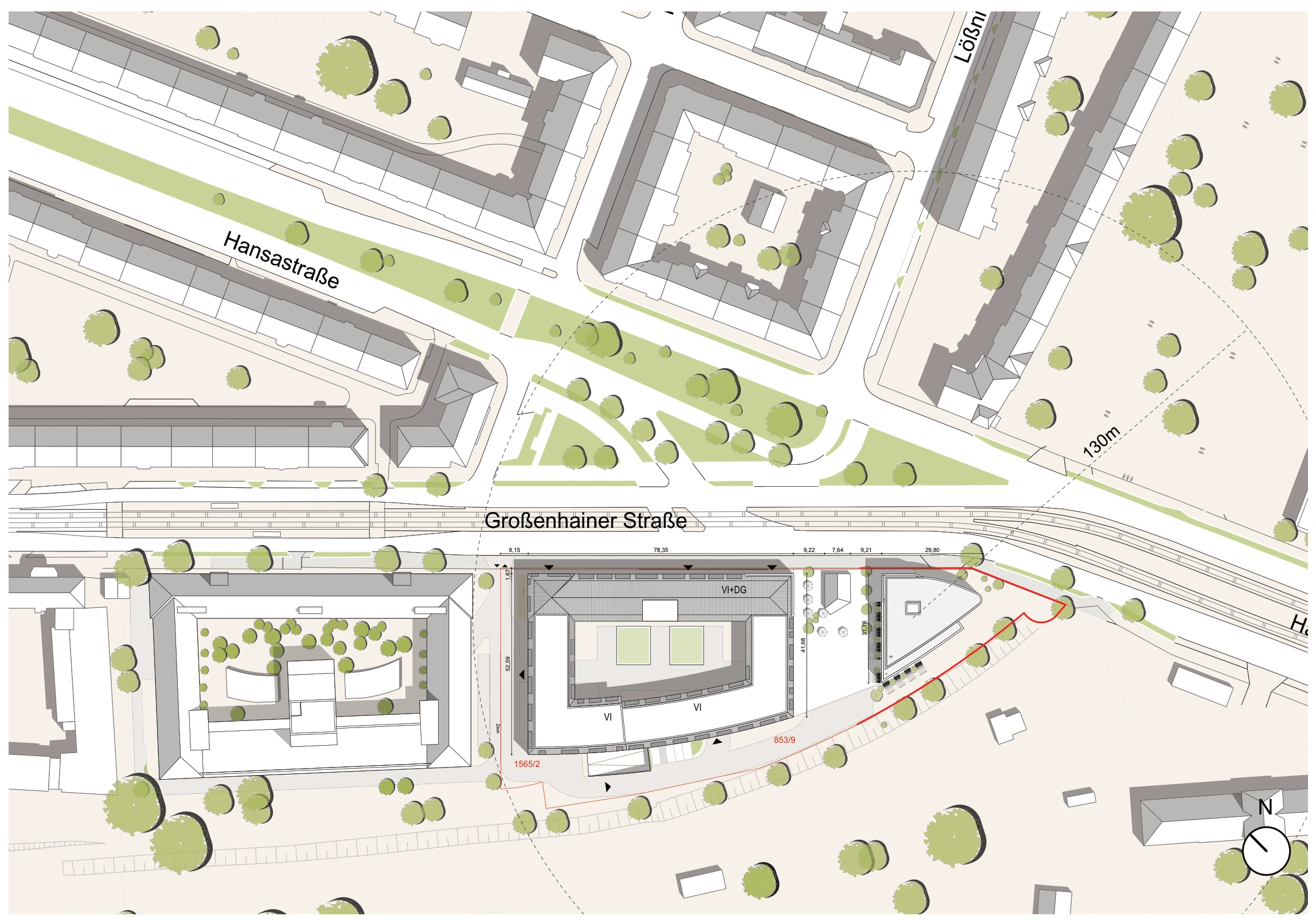 Masterplan · Großenhainer Straße