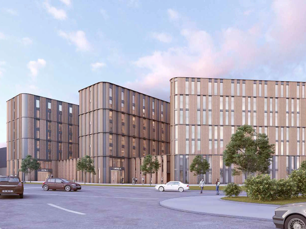 Hotel ensemble · architectural visualisation