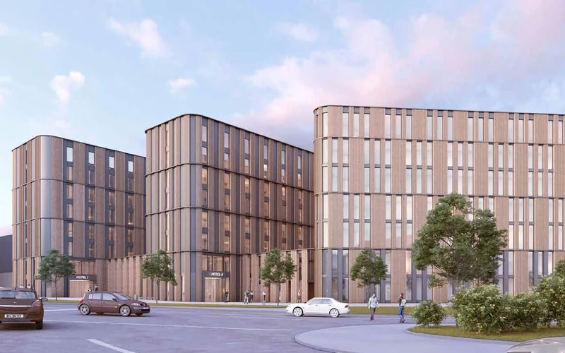 Hotel ensemble · architectural visualisation